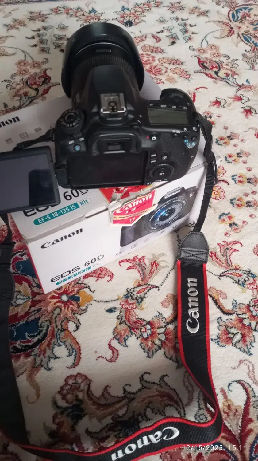 دوربین حرفه ای canon60D|دوربین عکاسی و فیلمبرداری|فلاورجان, |دیوار