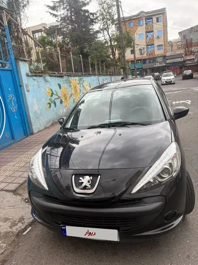 ۲۰۷بدون رنگ پانورما رینگ دار|خودرو سواری و وانت|رشت, منظریه|دیوار