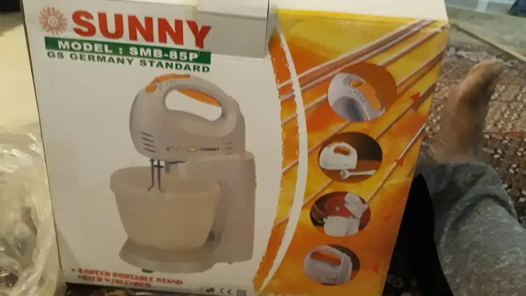 همزن برقی کاسه دار سانی و سرخ کن تفال|خردکن، آسیاب، غذاساز|تهران, تهرانپارس جنوبی|دیوار