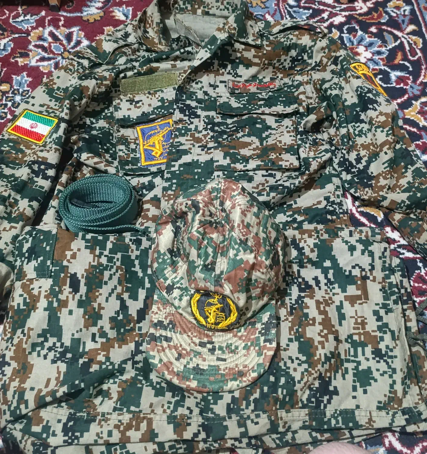 لباس دیجیتال نظامی|لباس|کاشان, راوند|دیوار