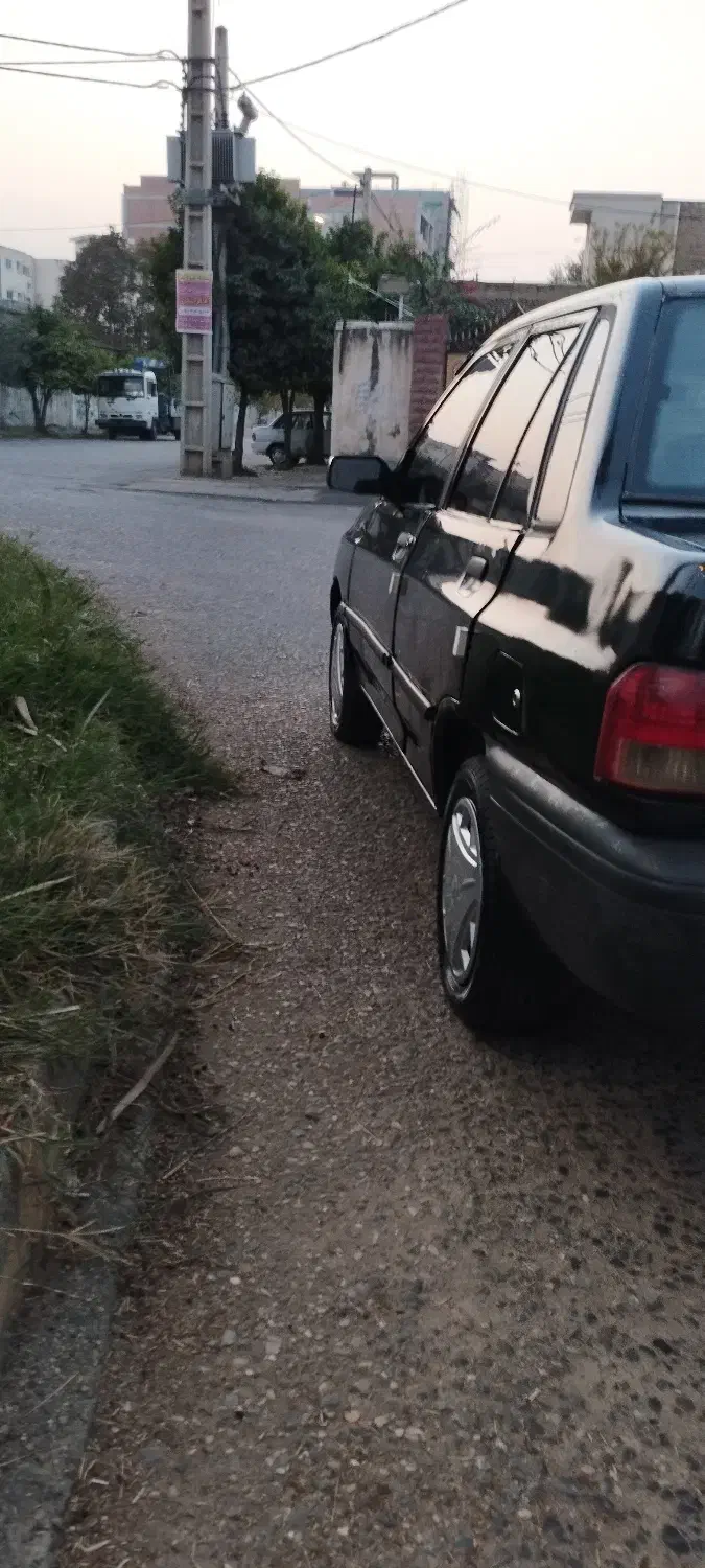 پراید مشکی آبنوس (زیرخاکی بدنه سرامیک)|خودرو سواری و وانت|گنبد کاووس, |دیوار