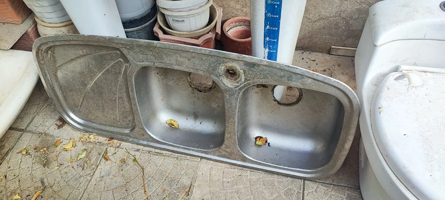 سینک دو لگن|آبچکان و نظمدهنده ظروف|تهران, جنتآباد مرکزی|دیوار