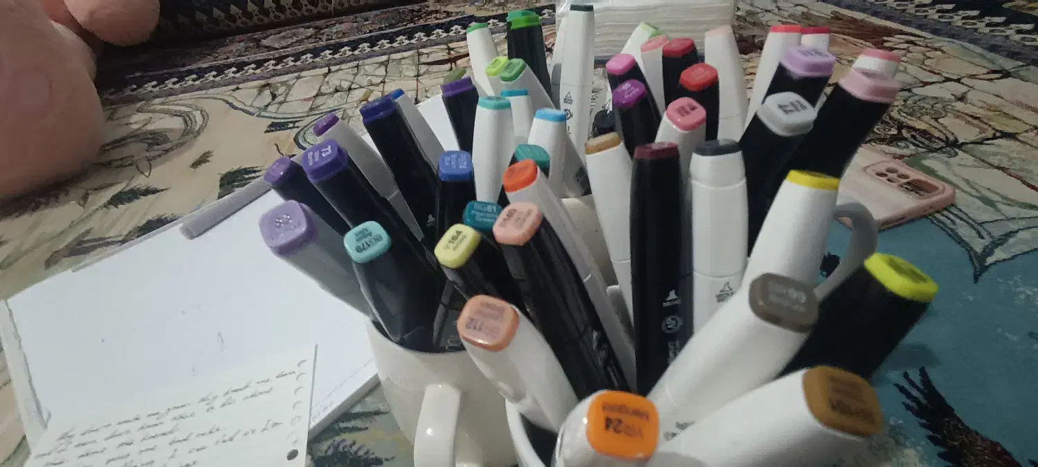 ماژیک راندو touch|لوازم التحریر|شیراز, شهرک گلستان شمالی|دیوار