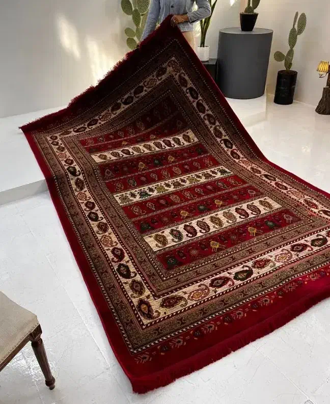 فرش کلاسیک و مدرن قرمز|فرش|تهران, شکوفه (عبدل آباد)|دیوار