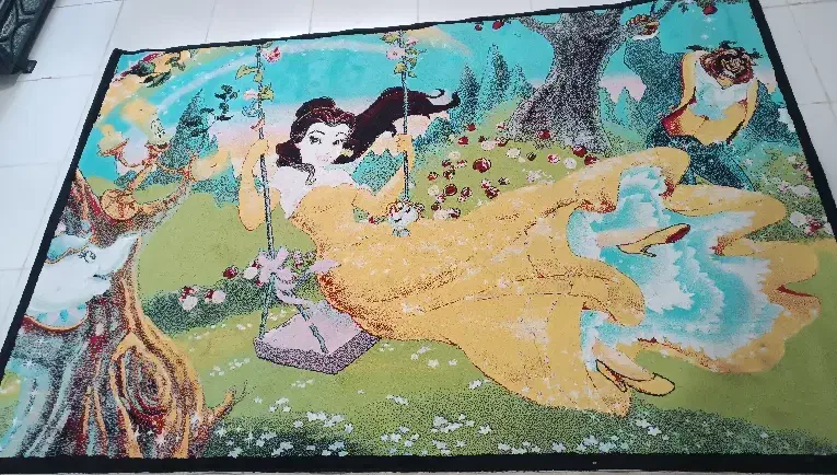 فرش دخترانه|فرش|بندر گز, |دیوار