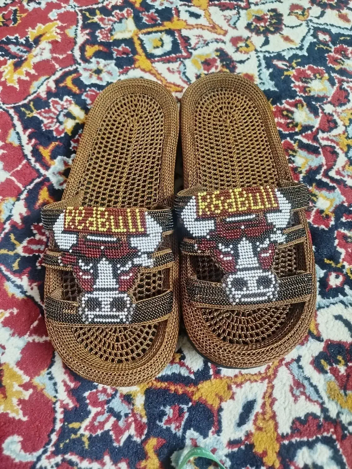 دمپایی زندان بافت|کیف، کفش، کمربند|گنبد کاووس, |دیوار