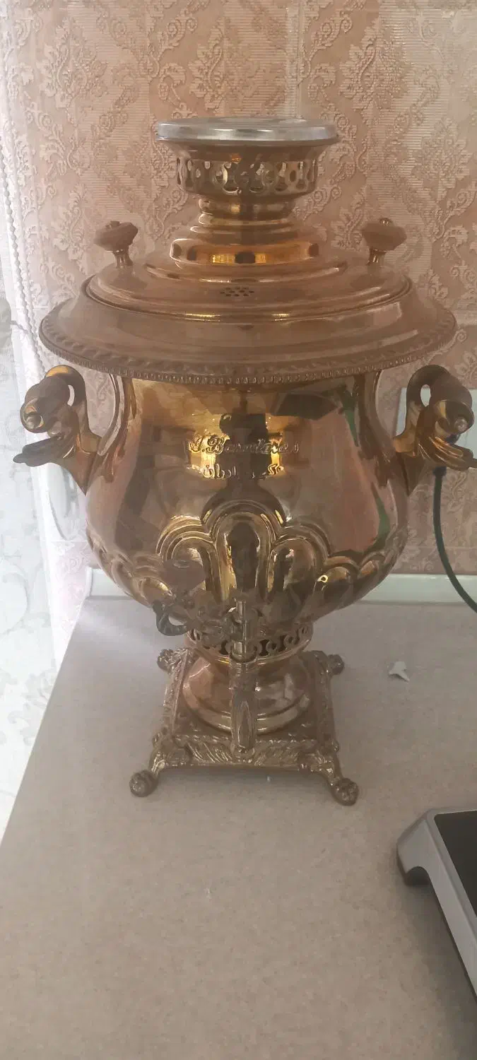 سماور زغالی مارک اکبر برادران|سماور، چای‌ساز، قهوه‌ساز|نقده, |دیوار