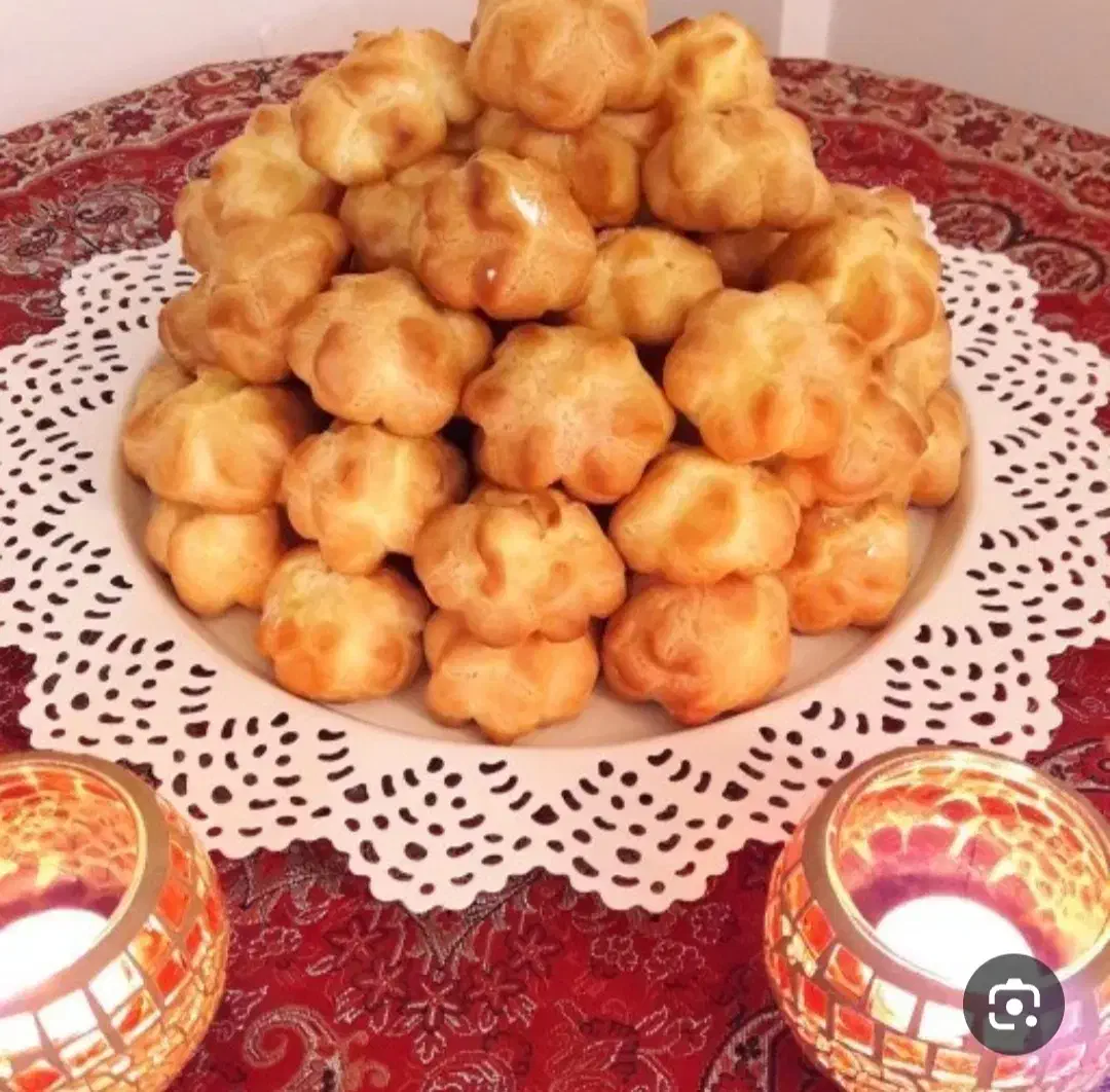 شیرینی نون خامه ای ( نارنجک) کیلویی ۱۴۰|خوردنی و آشامیدنی|مشهد, بلال|دیوار