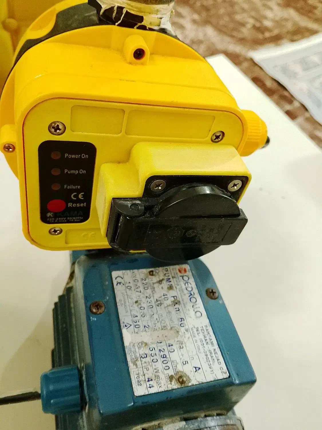 پمپ آب پدرولا ایتالیایی اصل نیم اسب  مدلPKm60|مصالح و تجهیزات ساختمان|اهواز, طالقانی|دیوار