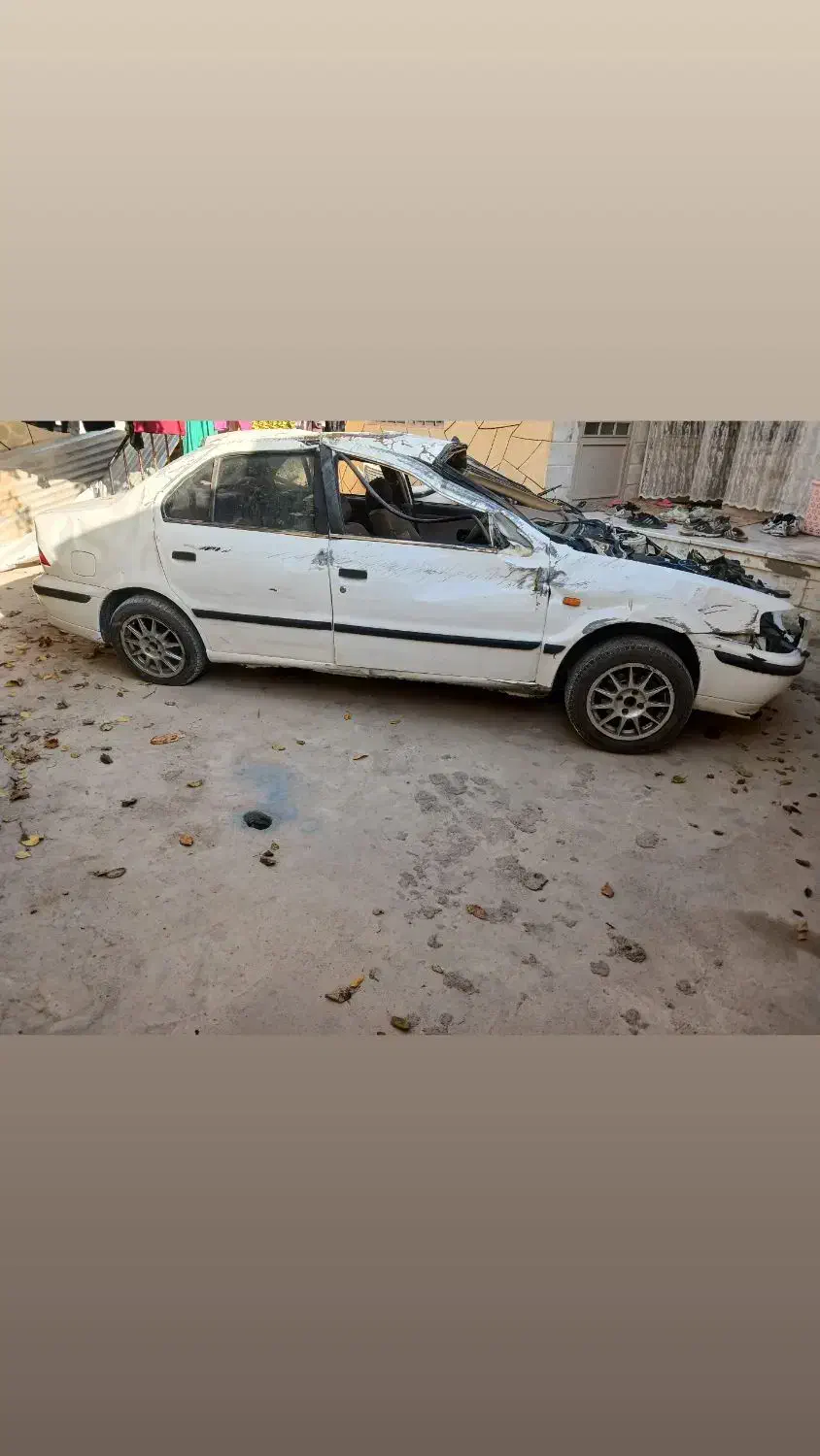 فروشی سمندد دنده کروز سانروف فابریک روشن حرکت|خودرو سواری و وانت|بجنورد, |دیوار