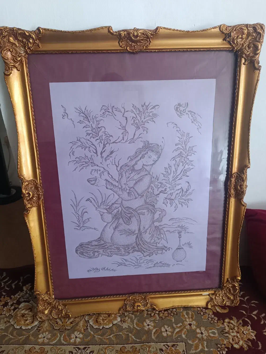 قاب عکس|تابلو، نقاشی، عکس|مشهد, کوشش|دیوار