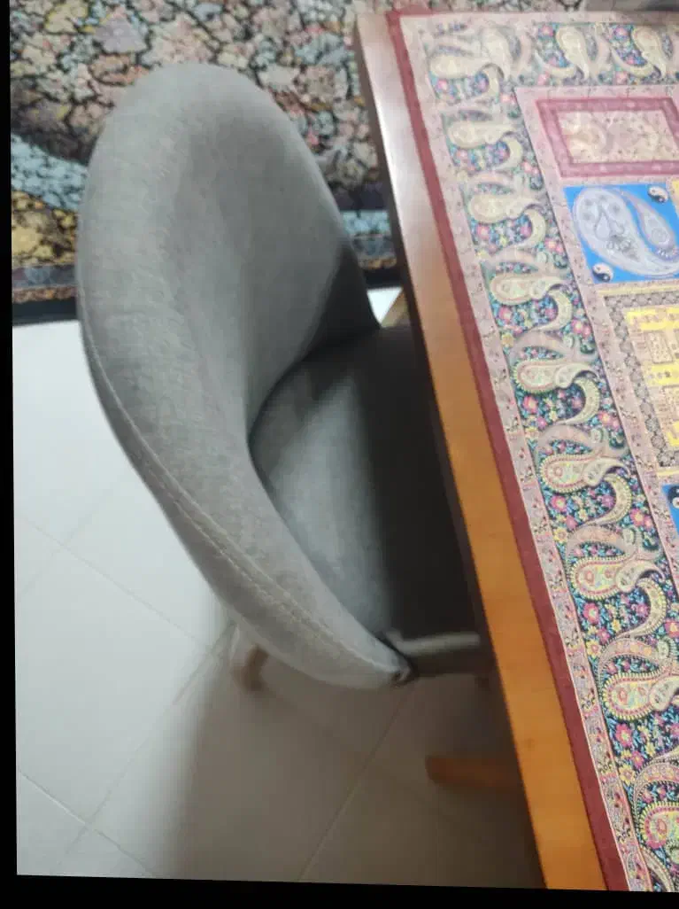 میز و صندلی ناهارخوری ۶ نفره|میز و صندلی غذاخوری|رشت, رشتیان|دیوار