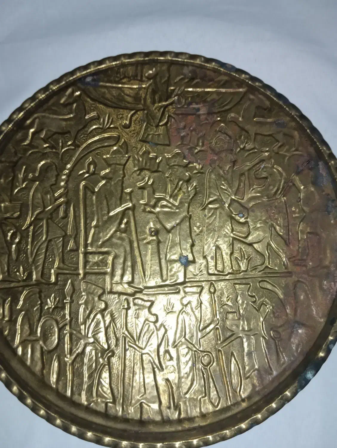 سینی خیلی قدیمی|کلکسیون اشیاء عتیقه|آمل, |دیوار