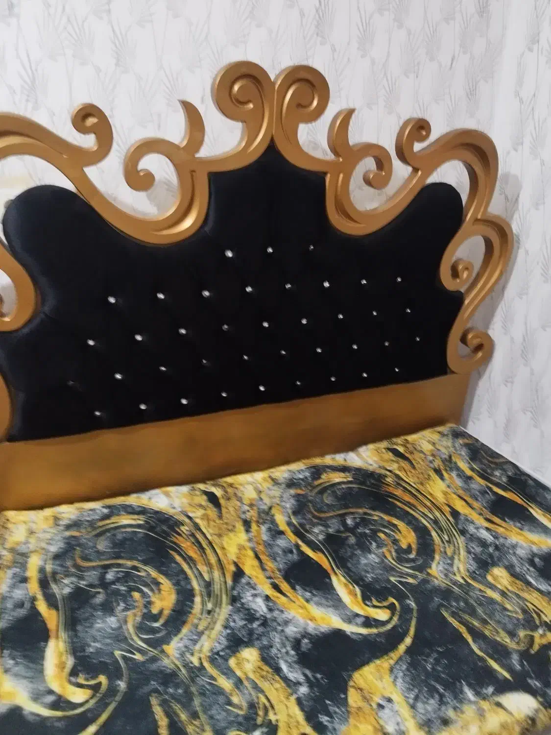 تخت دونفره در حد نو|تخت و سرویس خواب|نکا, |دیوار