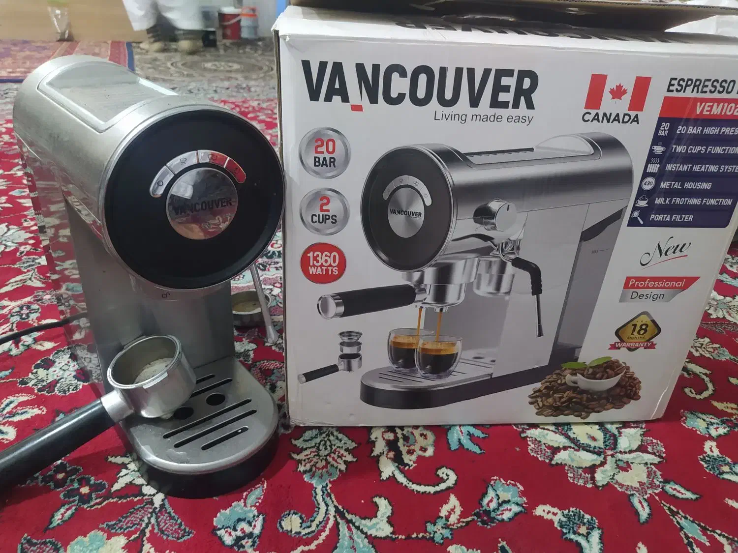 قهوه ساز ونکوور|سماور، چایساز، قهوهساز|زاهدان, |دیوار