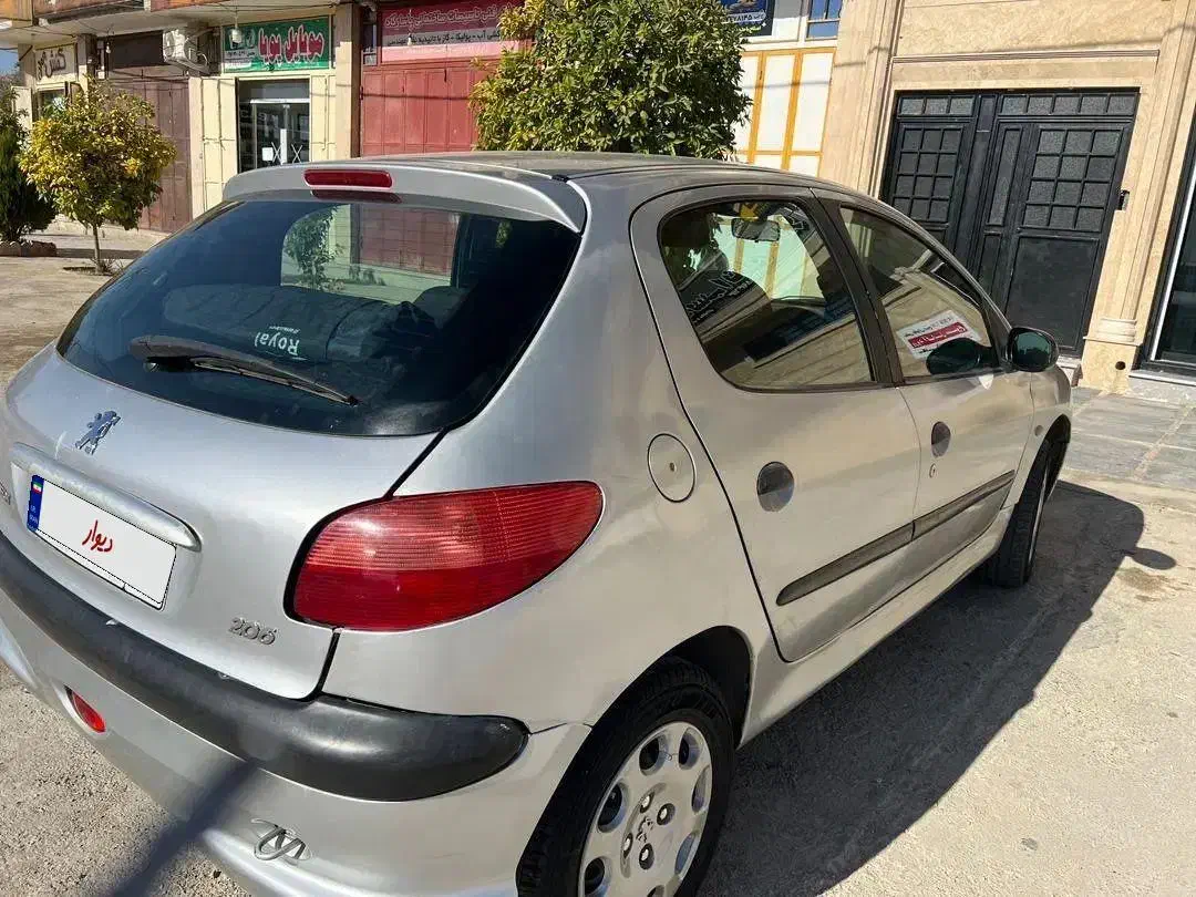 ۲۰۶ تیپ۲ مدل۱۳۸۴|خودرو سواری و وانت|شیراز, بازار|دیوار