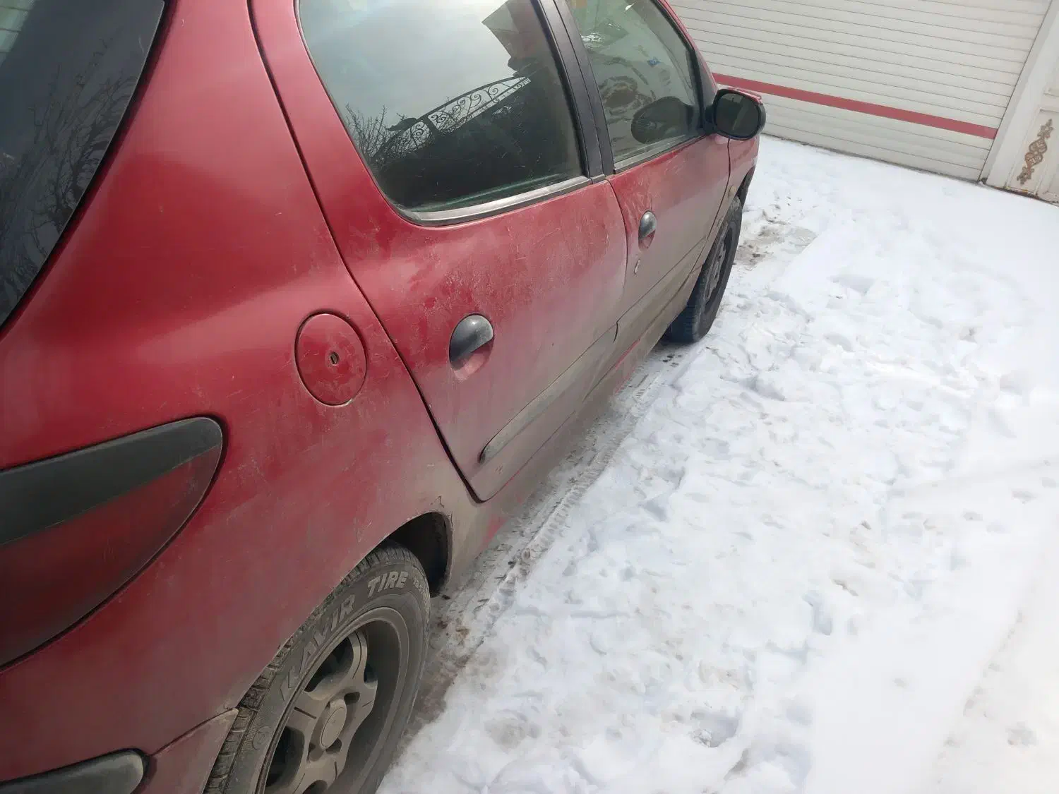 ۲۰۶مدل۸۳ قرمز رنگ|خودرو سواری و وانت|بستان آباد, |دیوار