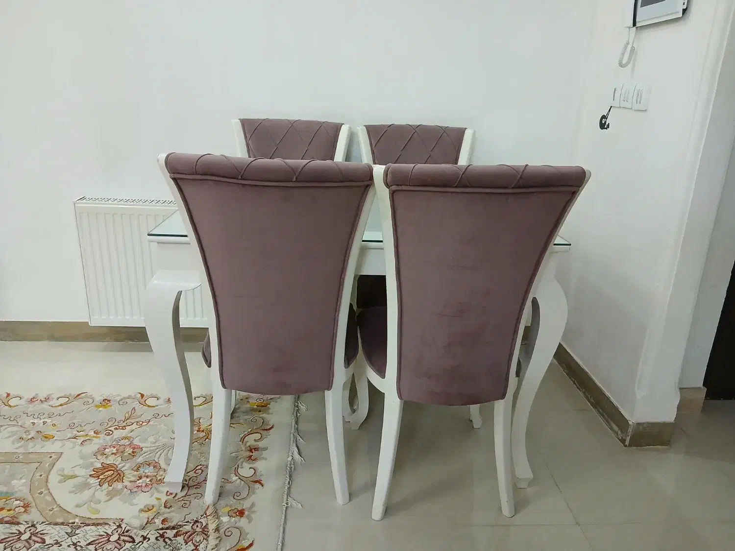 میز ناهارخوری|میز و صندلی غذاخوری|تربت جام, والفجر|دیوار