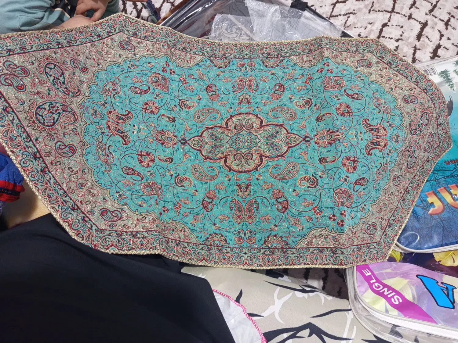 رومیزی ترمه|پرده، رانر، رومیزی|صفادشت, |دیوار