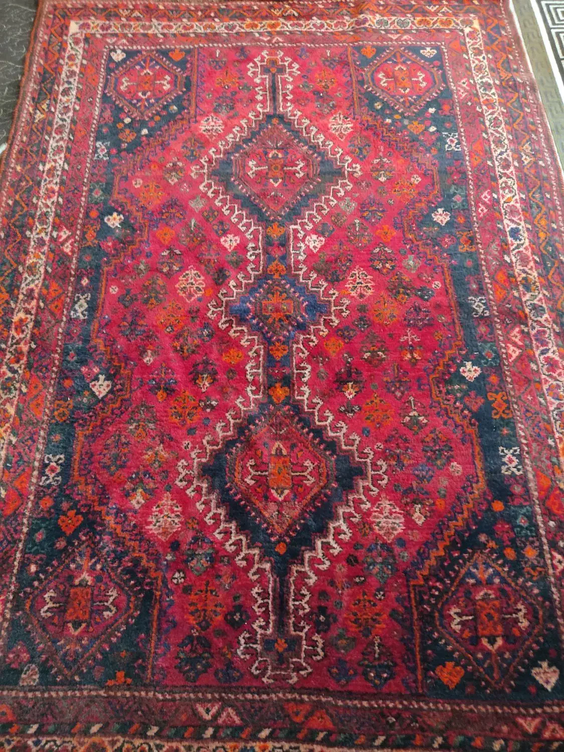 قالی ترکی دست بافت|فرش|میمند, |دیوار