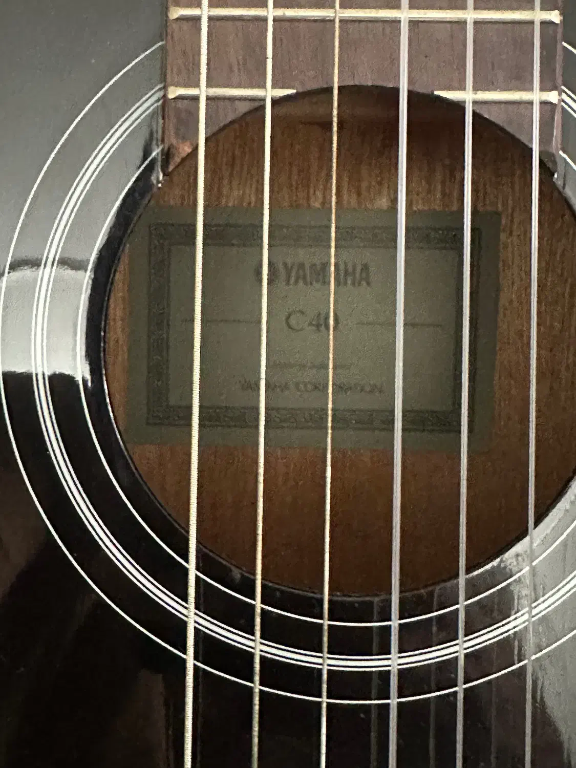 گیتار یاماها c40 اندونزی|گیتار، بیس، امپلیفایر|آمل, |دیوار