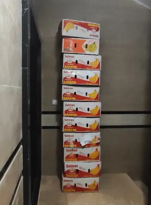 ۲۰ عدد کارتن موزی سالم|ابزارآلات|آزادشهر, |دیوار