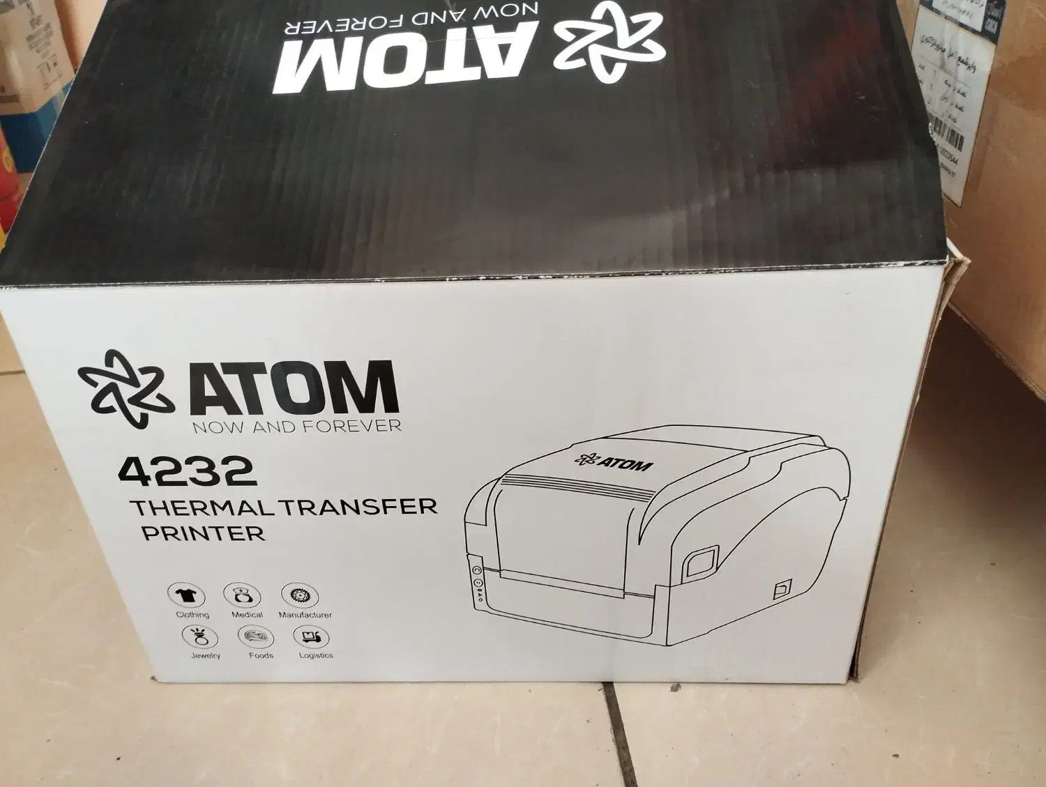 لیبل پرینتر ATOM4232|پرینتر، اسکنر، کپی، فکس|اهر, |دیوار