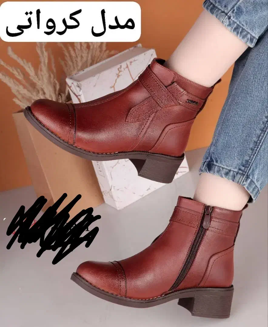 پوتین زنانه|کیف، کفش، کمربند|پرند, فاز ۵|دیوار