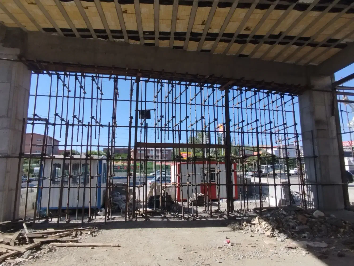 داربست فلزی چادر کشی با قیمت مناسب|خدمات پیشه و مهارت|تبریز, |دیوار