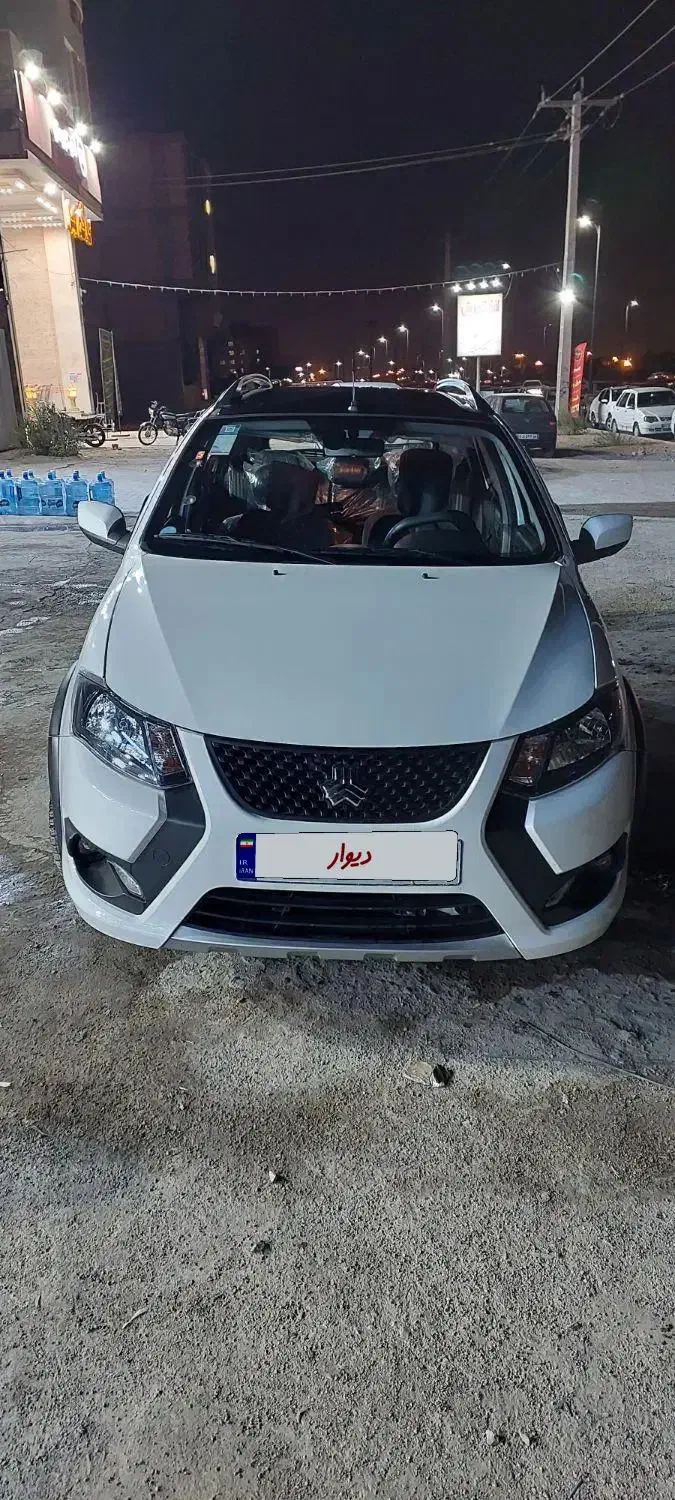 کوییک GXR سفید مشکی|خودرو سواری و وانت|یزد, |دیوار