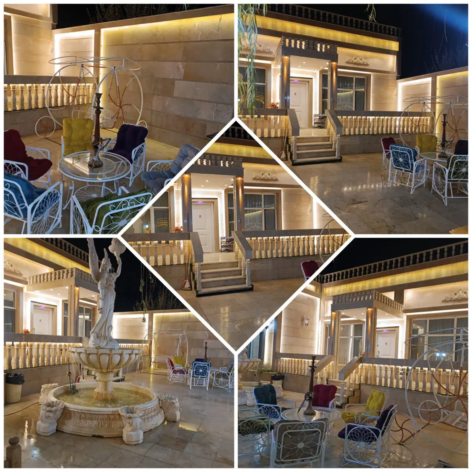 اجاره باغ ویلا استخر آب گرم شاهنامه ۳۶|اجارهٔ کوتاهمدت ویلا و باغ|مشهد, امیریه|دیوار