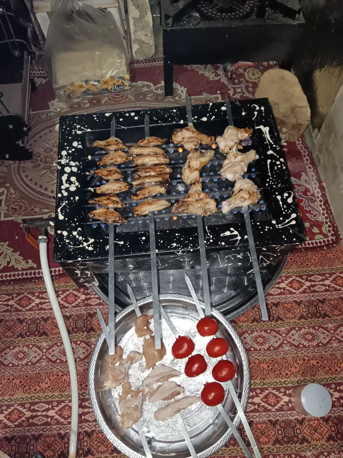 کباب پز گازی|اجاق گاز و لوازم برقی پخت‌وپز|فولادشهر, مسکن مهر فولادشهر|دیوار