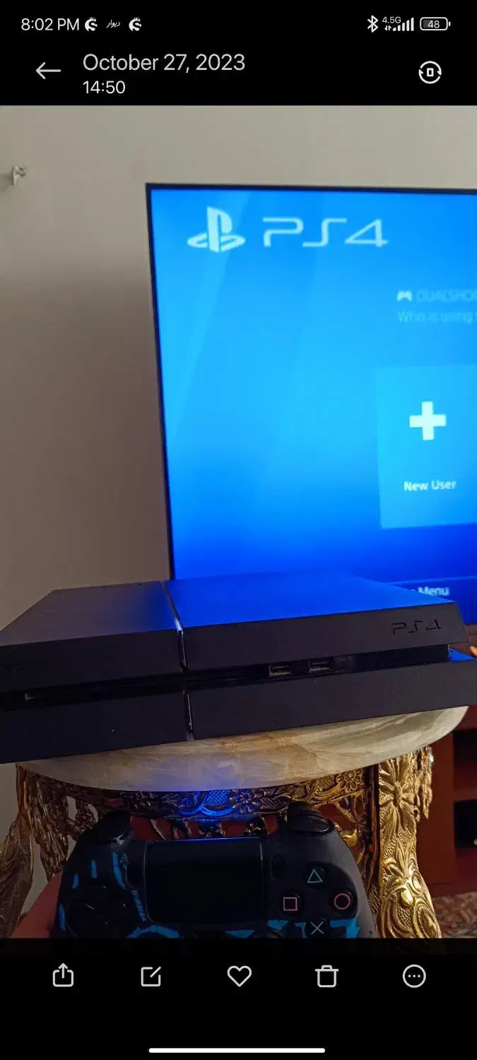ps4 فت ۱ ترابایت|کنسول، بازی ویدئویی و آنلاین|ابهر, |دیوار