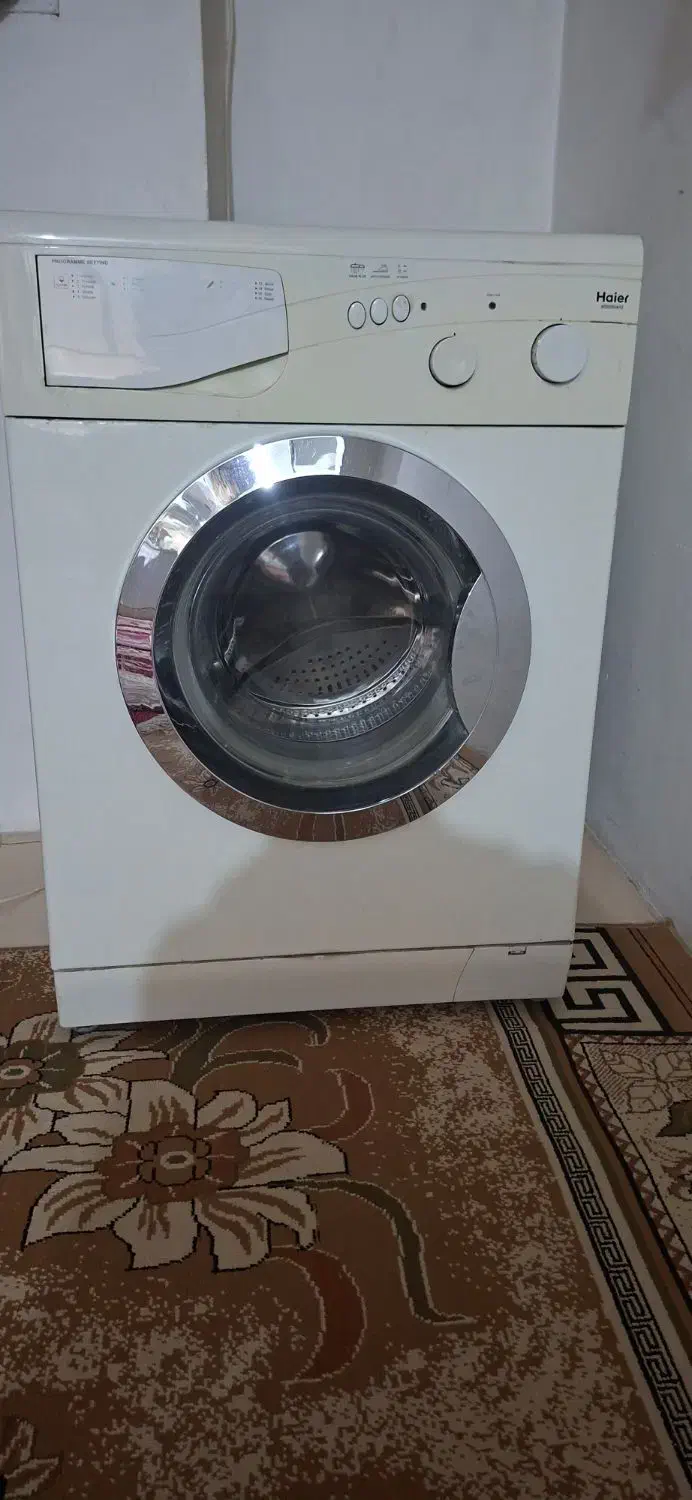 ماشین لباسشویی هایر آلمانی اصل|ماشین لباسشویی و خشک‌کن لباس|رباط‌کریم, شترخوار|دیوار