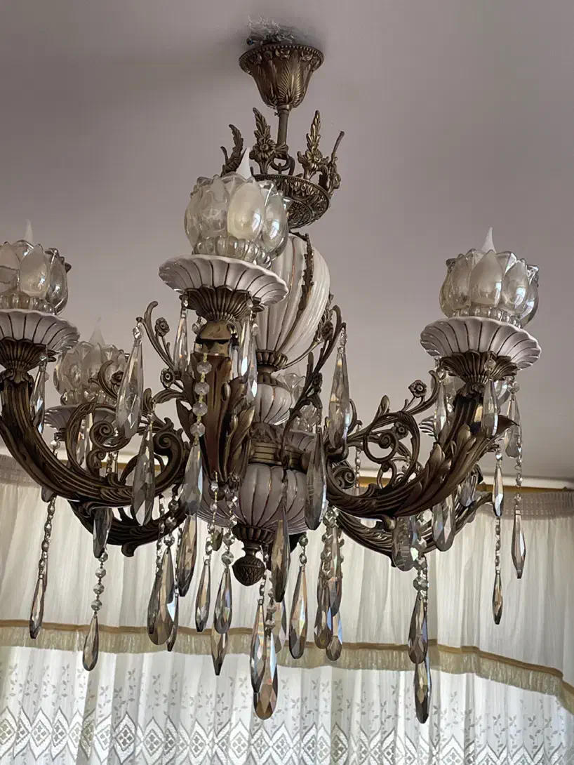 لوستر|لوستر و چراغ آویز|زنجان, |دیوار