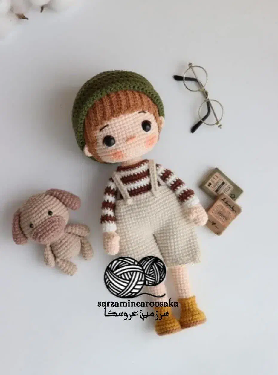 عروسک بافتنی|اسباب‌بازی بچه|بروجرد, |دیوار