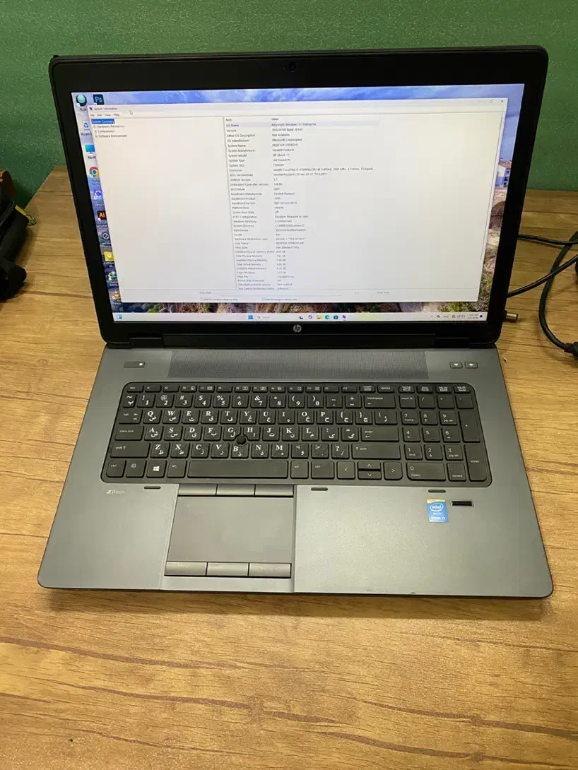 لبتاپ hp zbook 17 خانگی core i7|رایانه همراه|تبریز, |دیوار
