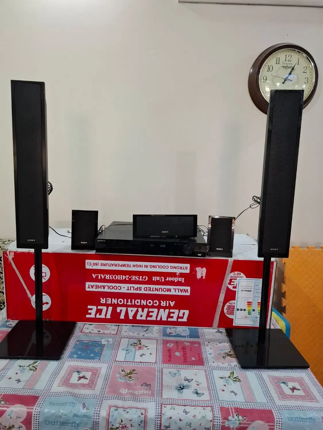 سینماخانواده سونی درشهرری|سیستم صوتی خانگی|ری, سرتخت|دیوار