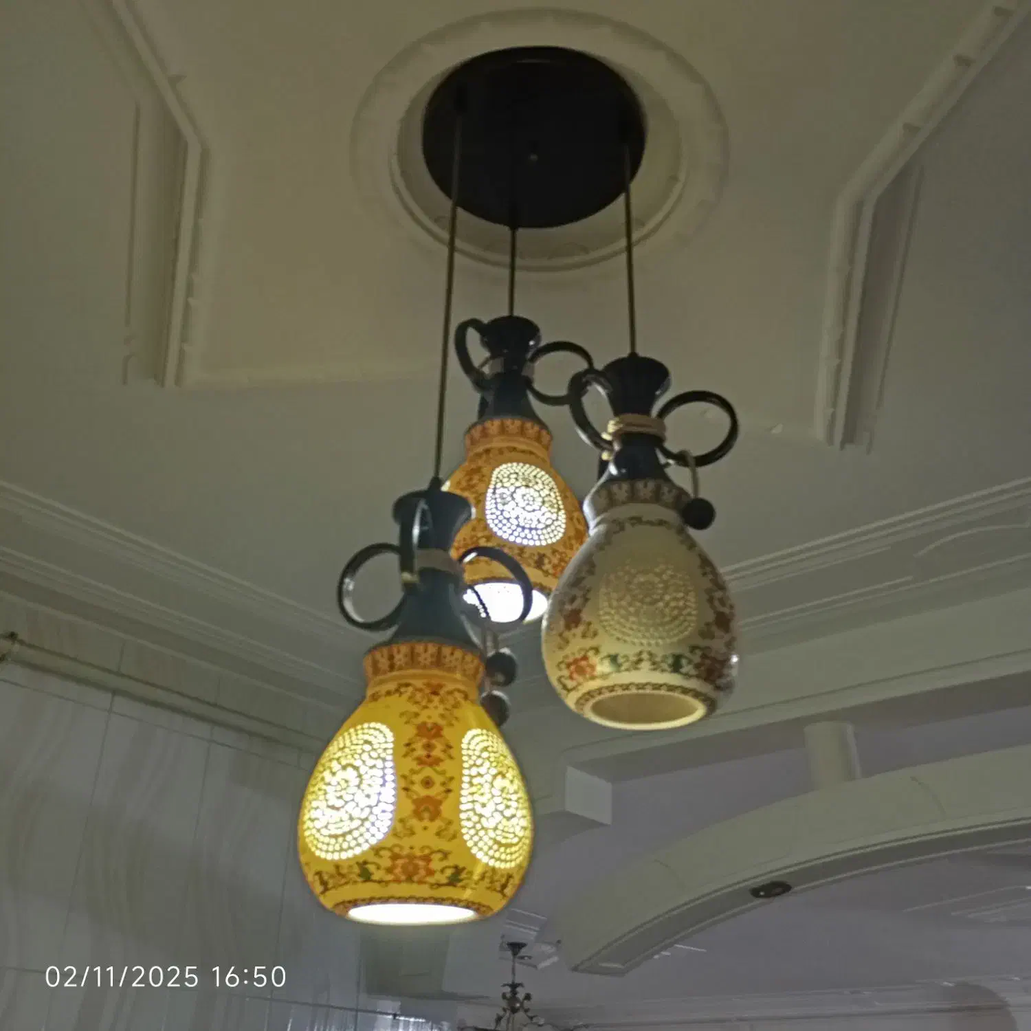 لوستر|لوستر و چراغ آویز|زنجان, |دیوار