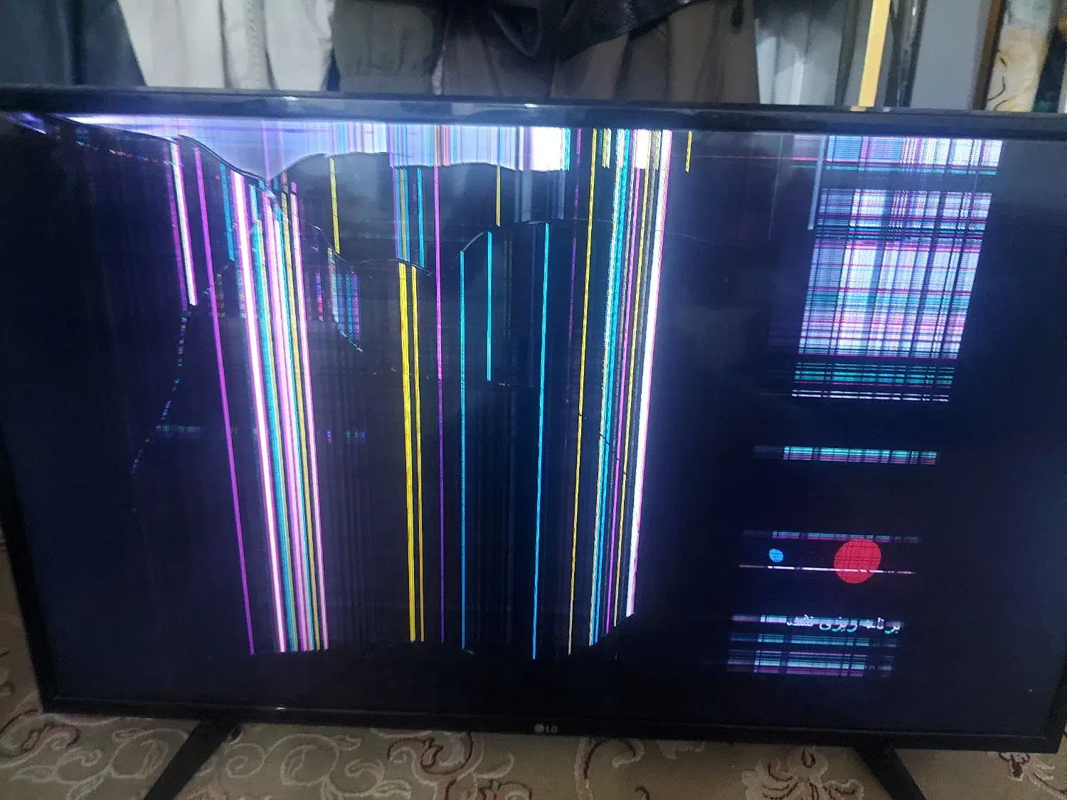 تلوزیون ۴۳ اینچ الجی|تلویزیون و پروژکتور|همدان, |دیوار