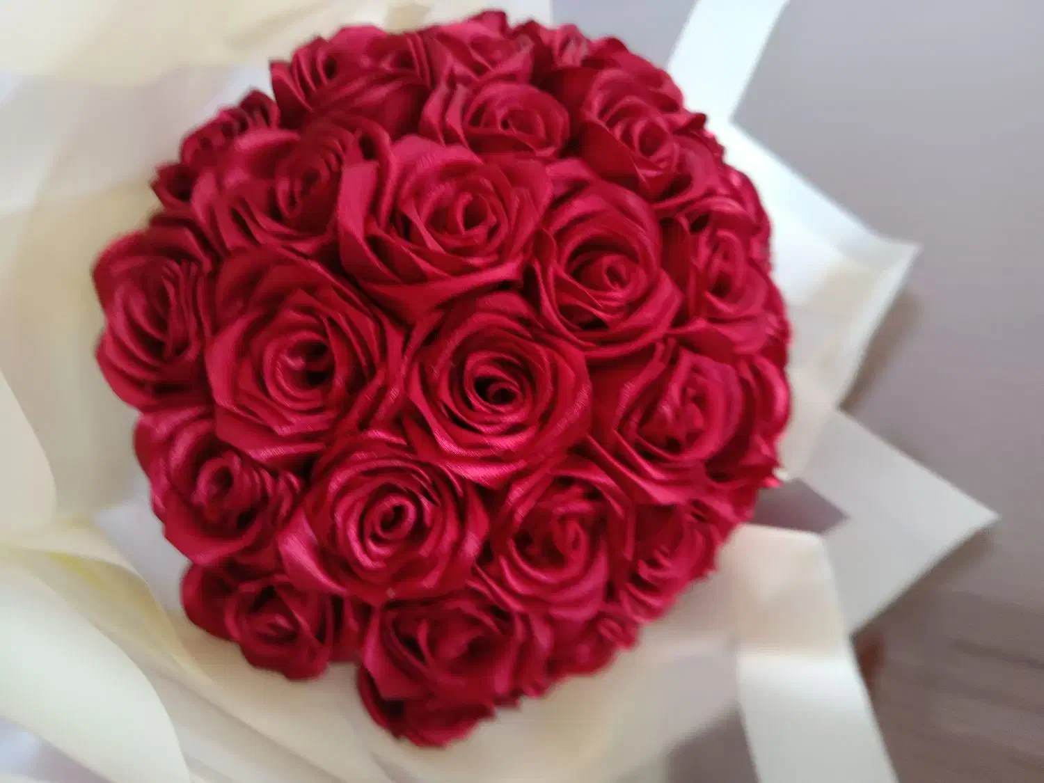 گل رز ربانی|گل مصنوعی|نجفآباد, کهریزسنگ|دیوار