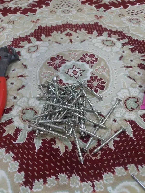 دوکیلو میخ ۵ گاز انبر پیچ چسب لوله|ابزارآلات|کرج, اسلام‌آباد|دیوار