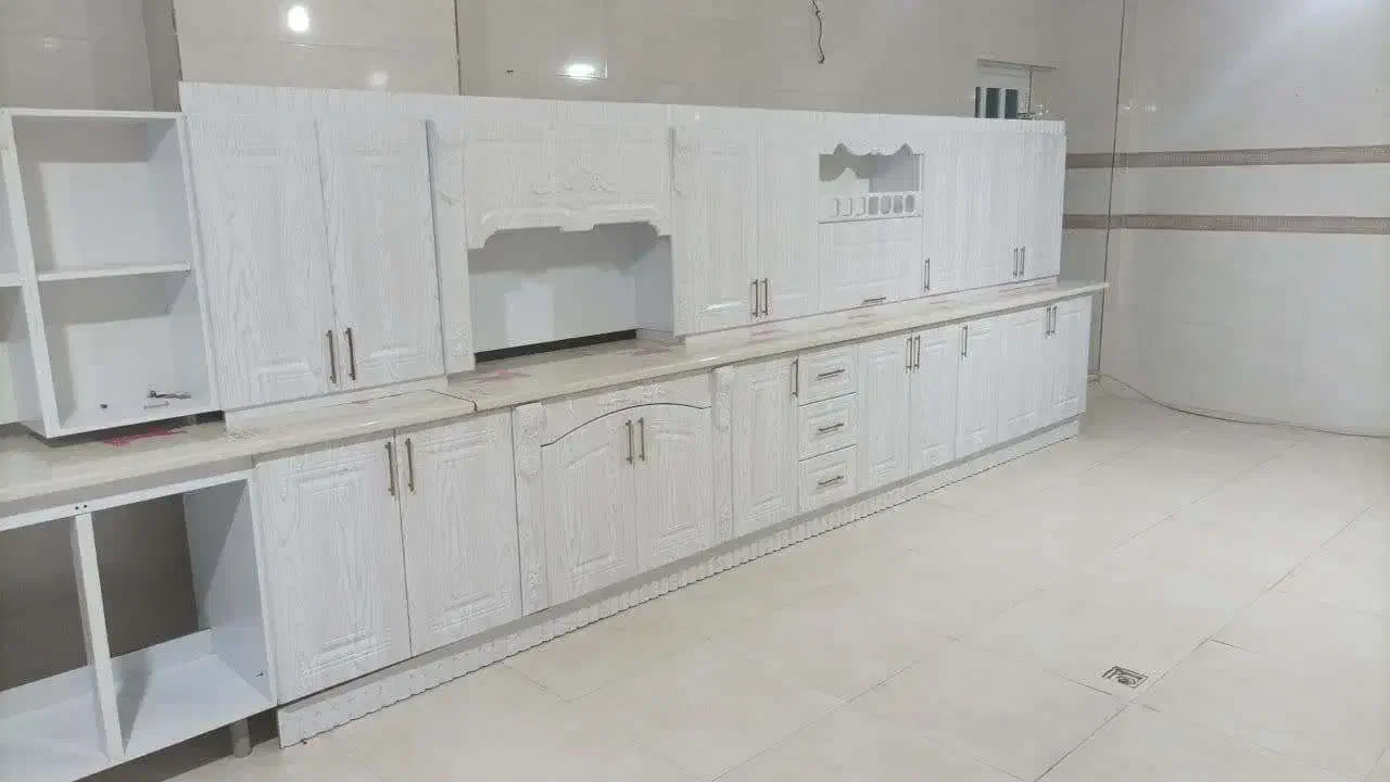 کابینت تمام چــوب ممبــران CNC شده|مصالح و تجهیزات ساختمان|تویسرکان, |دیوار