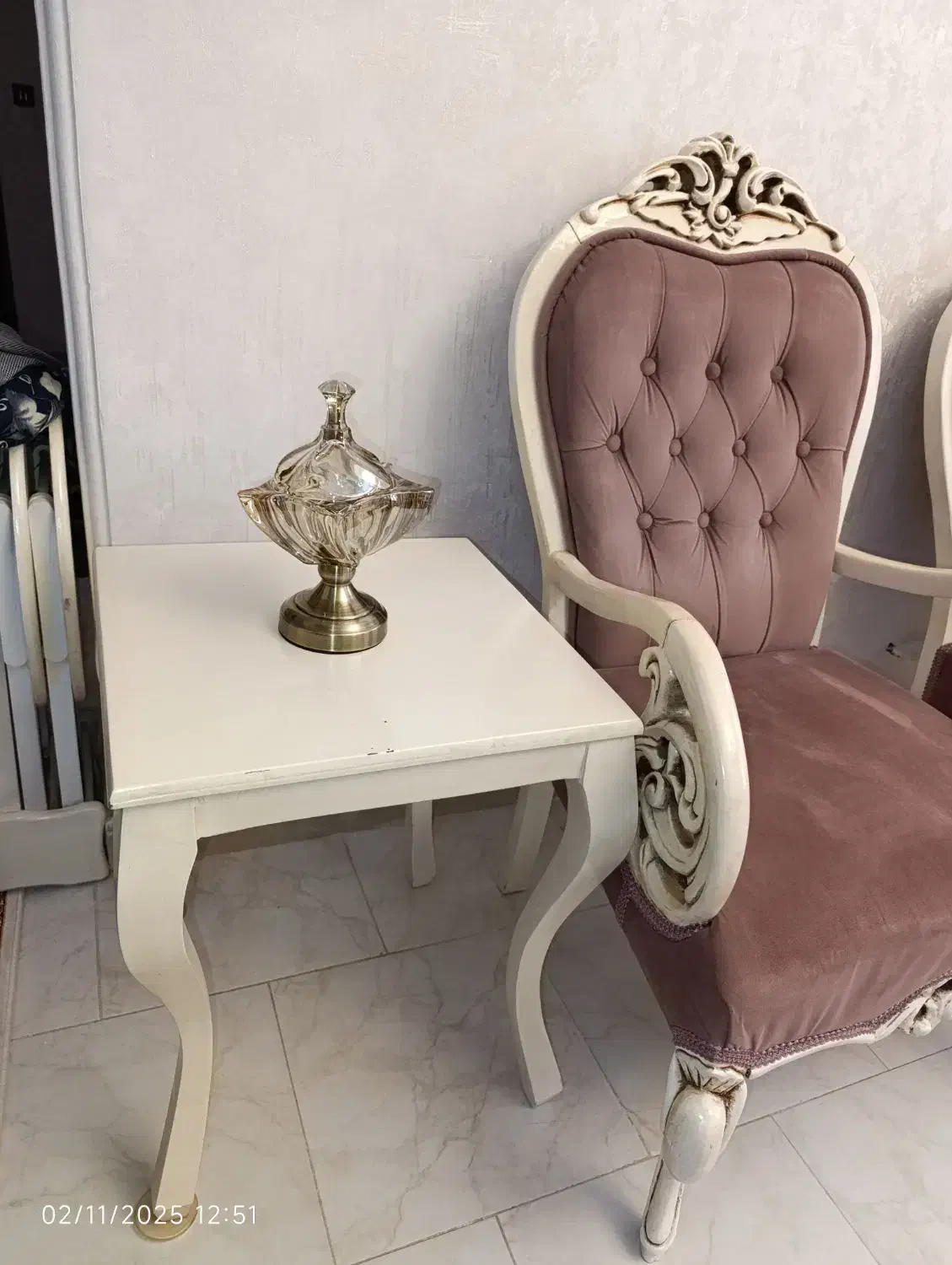 مبلمان نیمه استیل هفت نفره بدون کوچیک ترین آسیب|مبلمان خانگی و میز عسلی|ورامین, ورامین|دیوار