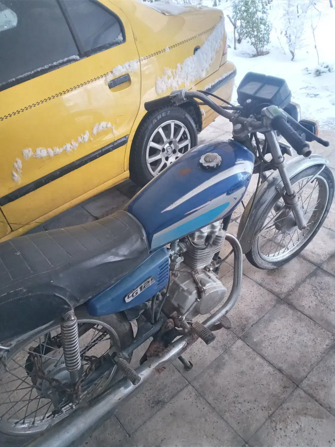 هندا۱۲۵|موتورسیکلت|هشتگرد, شهرک ریحانه|دیوار