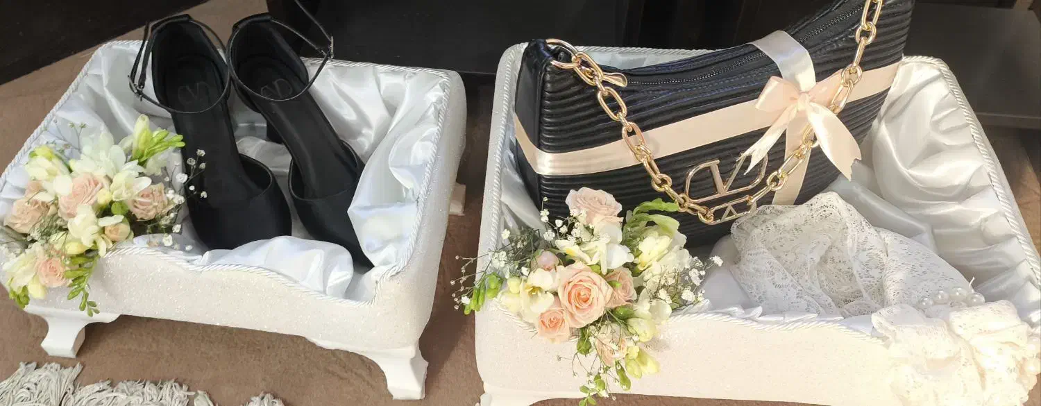 تزئینات خنچه ، میز فینگر فود، گیفت و دکور|خدمات پذیرایی، مراسم|اصفهان, آبشار|دیوار