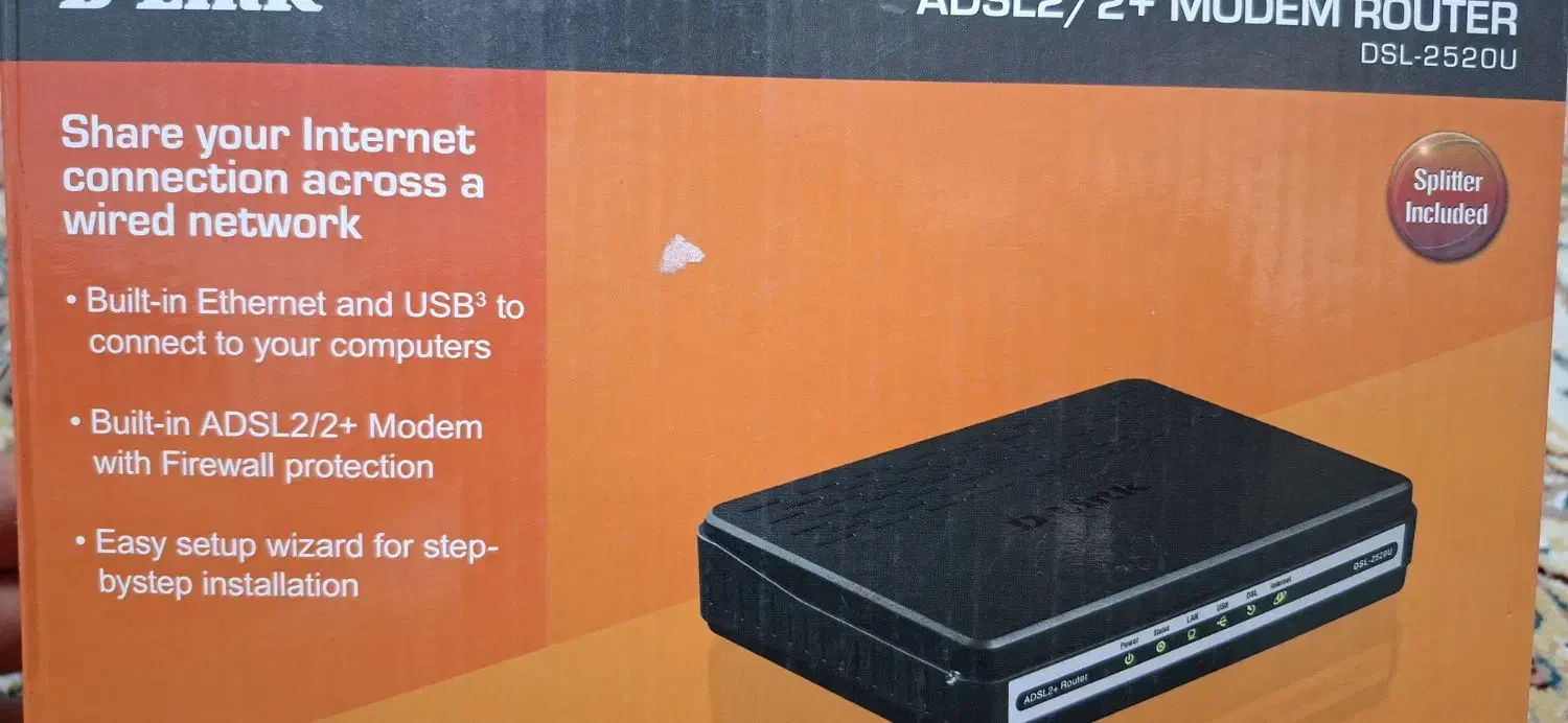 MODEM DLINK|مودم و تجهیزات شبکه|شیراز, کلاهدوز|دیوار