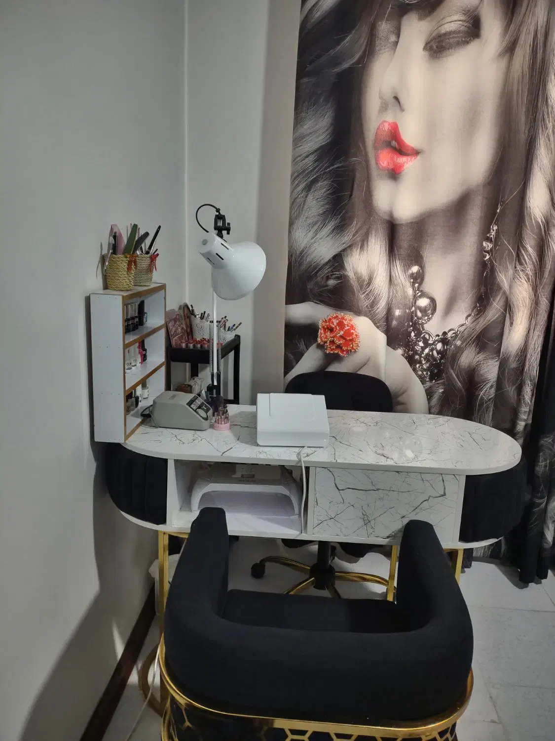 ست کامل میز و صندلی ناخن|آرایشگاه و سالنهای زیبایی|پردیس, فاز ۸|دیوار