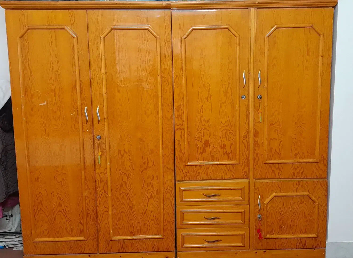 کمددیواری|جاکفشی، کمد، دراور|گمیشان, |دیوار