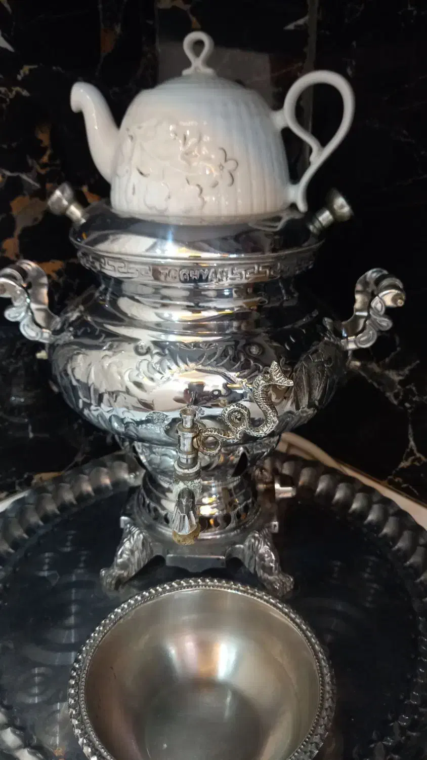 سماور گازی بدون تنورک|سماور، چای‌ساز، قهوه‌ساز|مشهد, طبرسی شمالی|دیوار